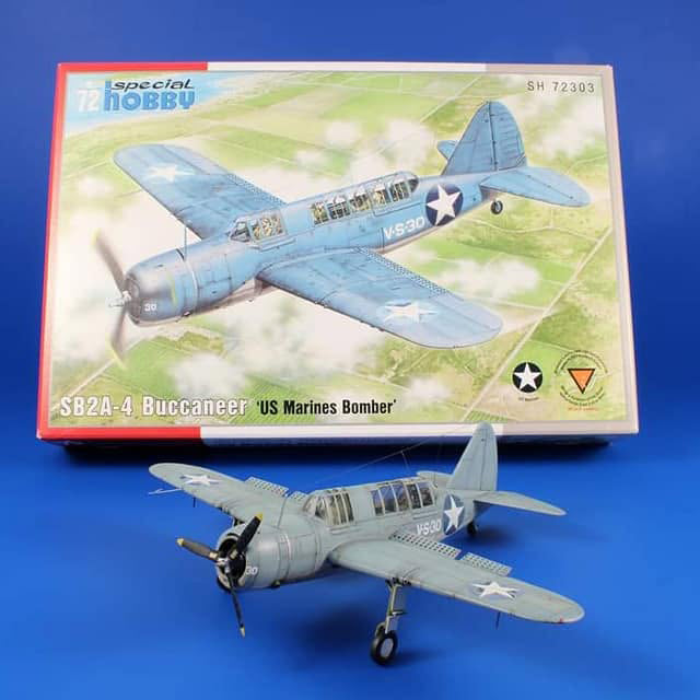 SB2A-4 Buccaneer "US Marines Bomber"