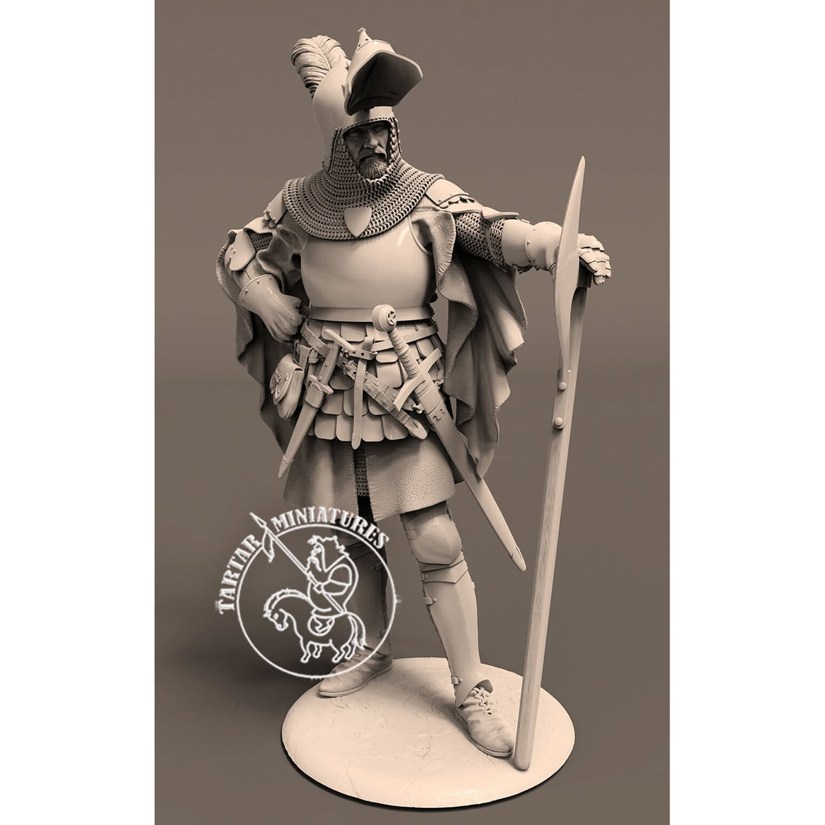 European Knight, 14th Century (54mm)