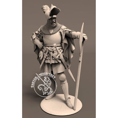 European Knight, 14th Century (54mm)