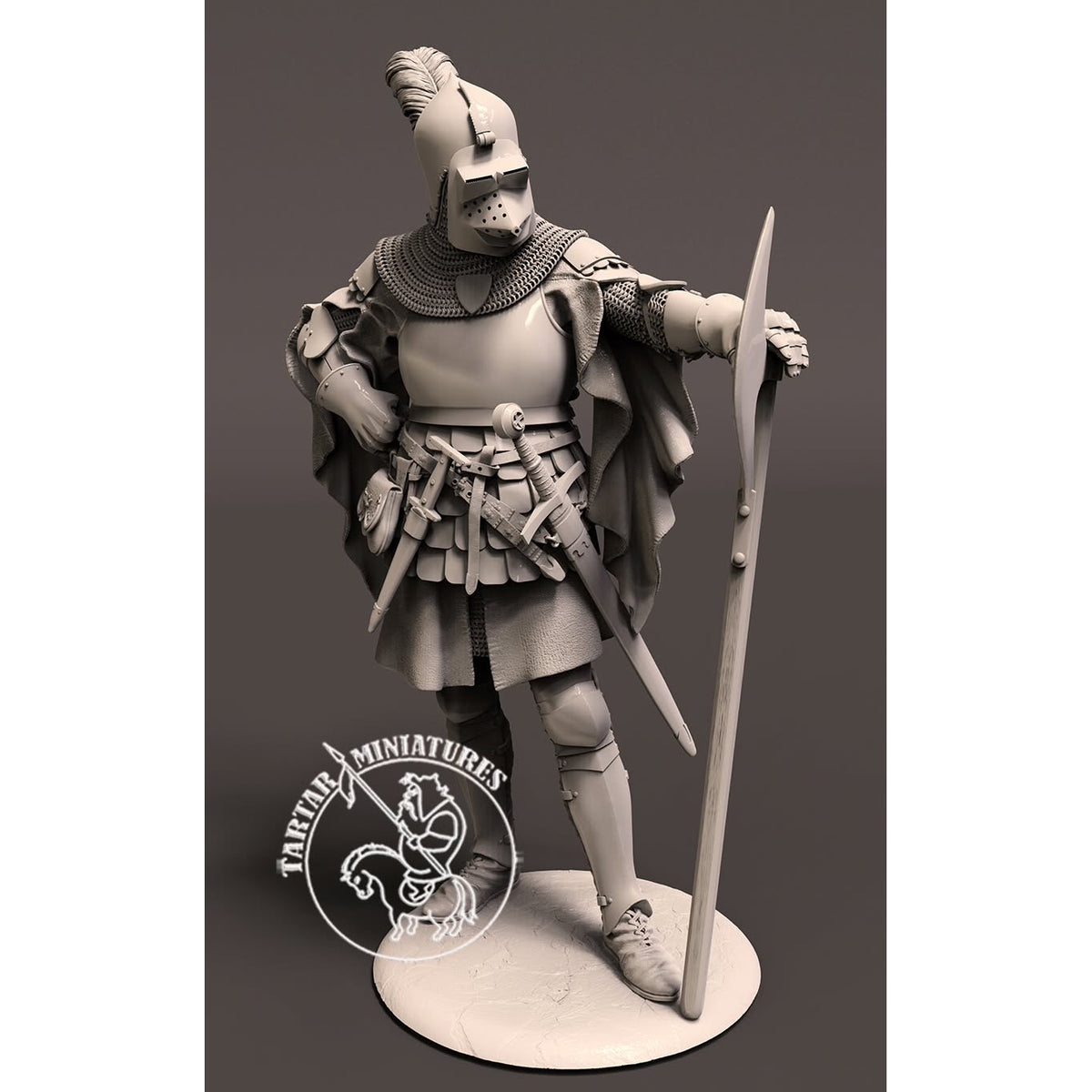 European Knight, 14th Century (54mm)