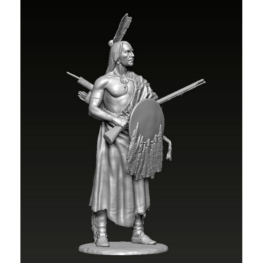 Hidatsa Warrior, 19th Century