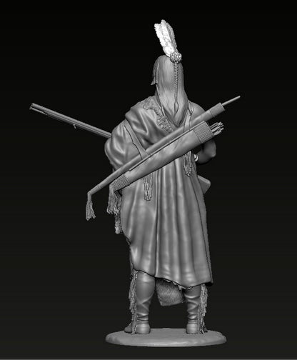 Hidatsa Warrior, 19th Century