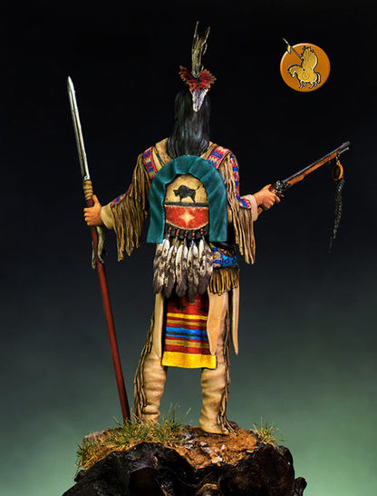 In-ne-o-things - Iron Horn, Blackfeet Indian 75 mm 