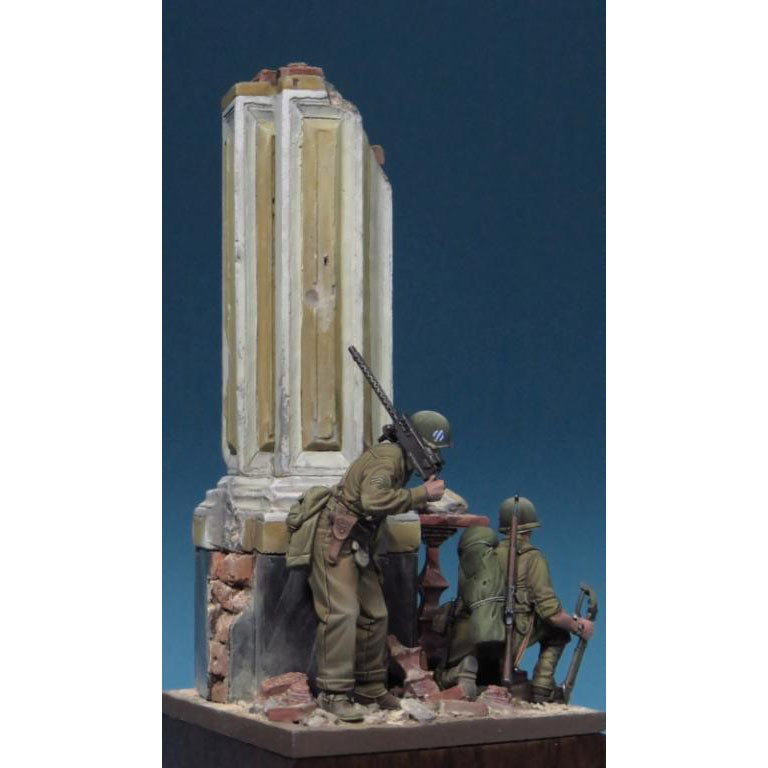 US Army Machine Gunner WWII - 3rd Infantry Division, Italy 1944