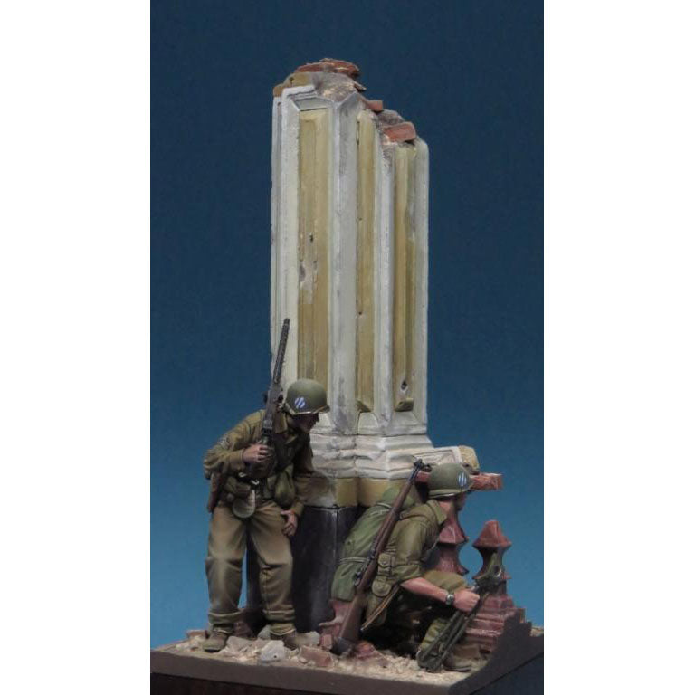 US Army Machine Gunner WWII - 3rd Infantry Division, Italy 1944