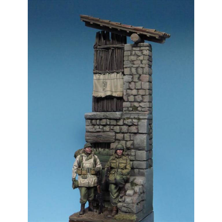 US Army Mountain Troop Soldiers WWII - 10th Mountain Division, Gothic Line 1944