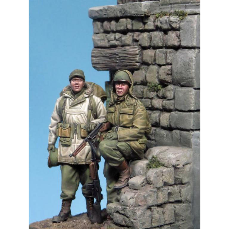 US Army Mountain Troop Soldiers WWII - 10th Mountain Division, Gothic Line 1944