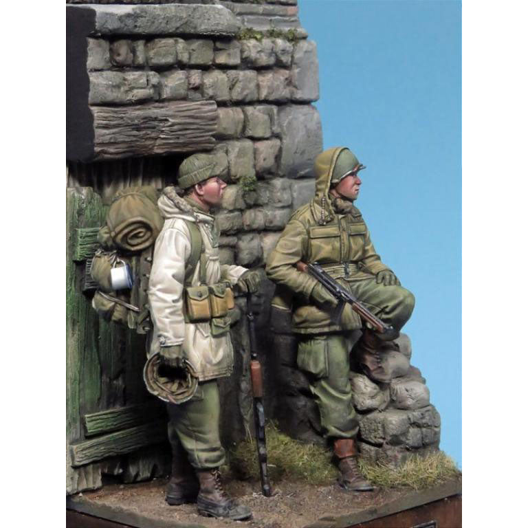 US Army Mountain Troop Soldiers WWII - 10th Mountain Division, Gothic Line 1944