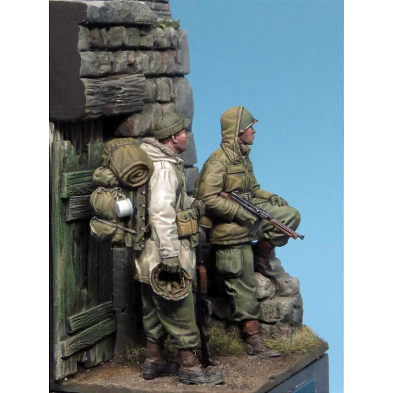 US Army Mountain Troop Soldiers WWII - 10th Mountain Division, Gothic Line 1944