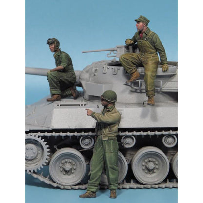 US M18 Hellcat Crew WWII