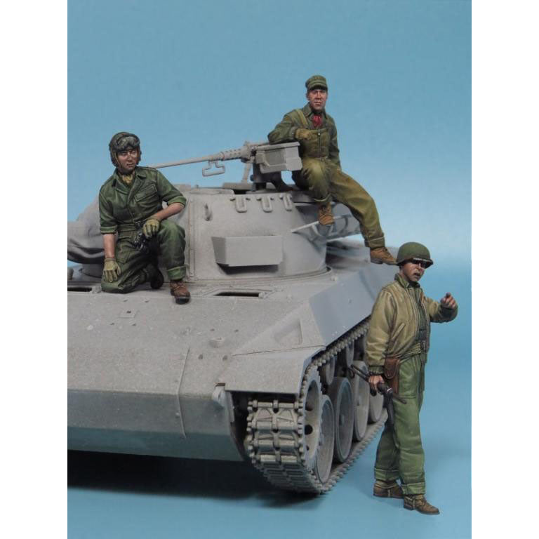 US M18 Hellcat Crew WWII