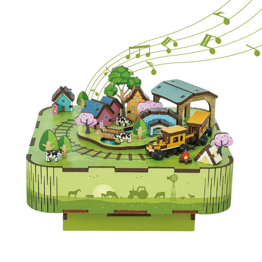 Singing in the Meadow - Music Box