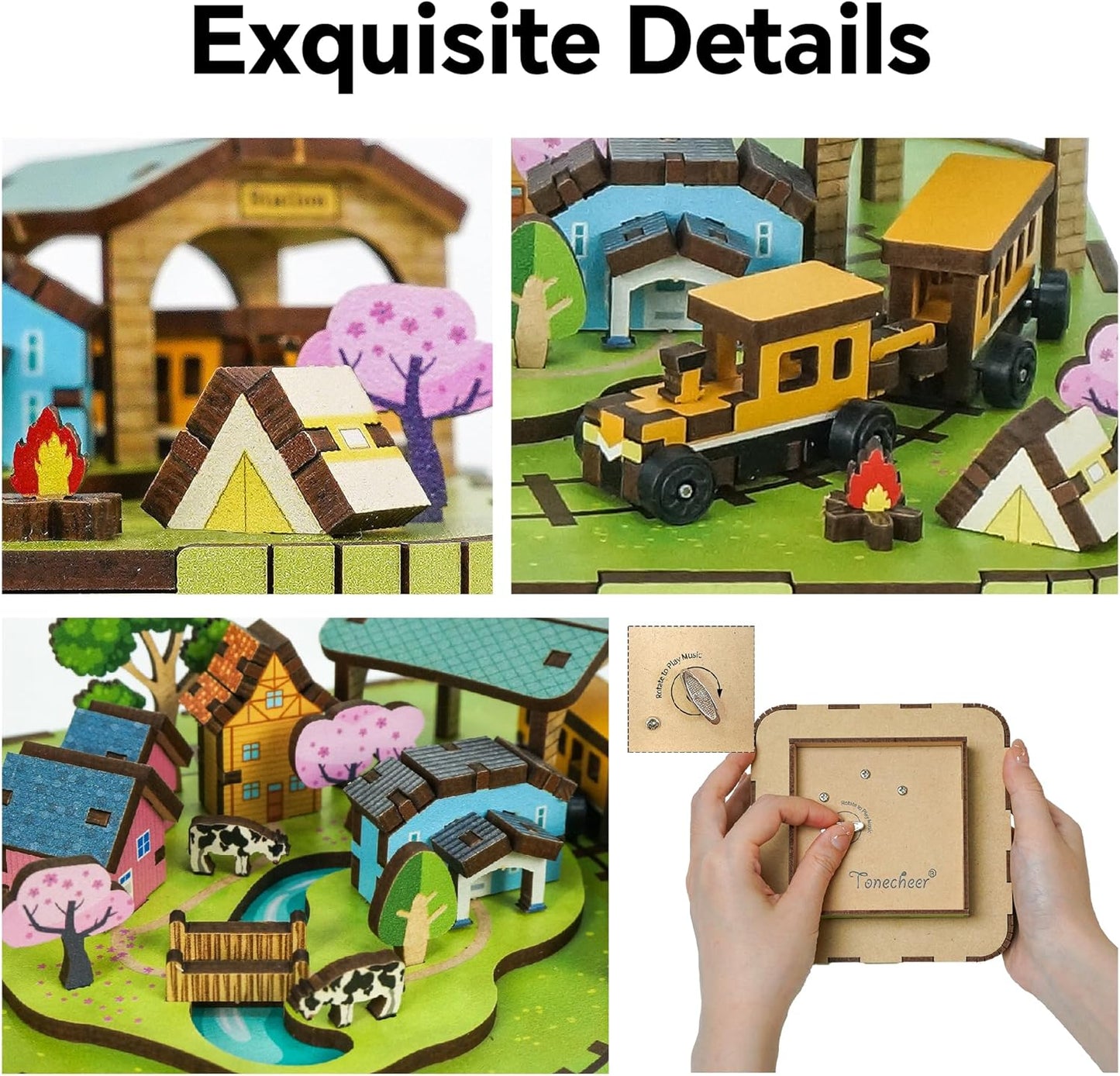 Singing in the Meadow - Music Box