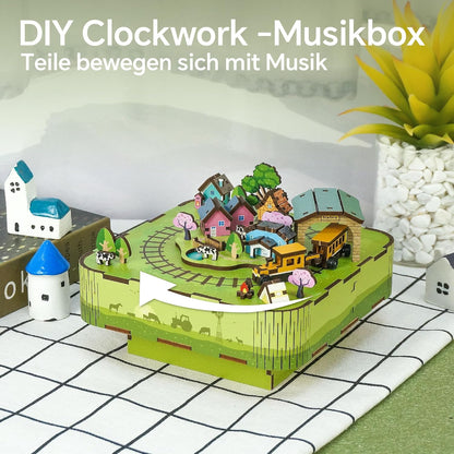 Singing in the Meadow - Music Box