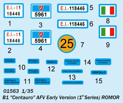 Italian Centauro Cart - First Batch W/Romor 