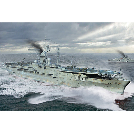 German Navy Aircraft Carrier - DKM Peter Strasser