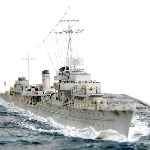 German Zerstorer Z-43 1944