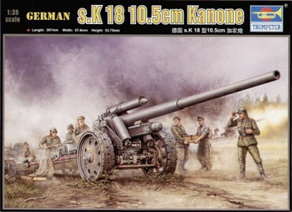 German sK 18 – 10.5cm Kanone 