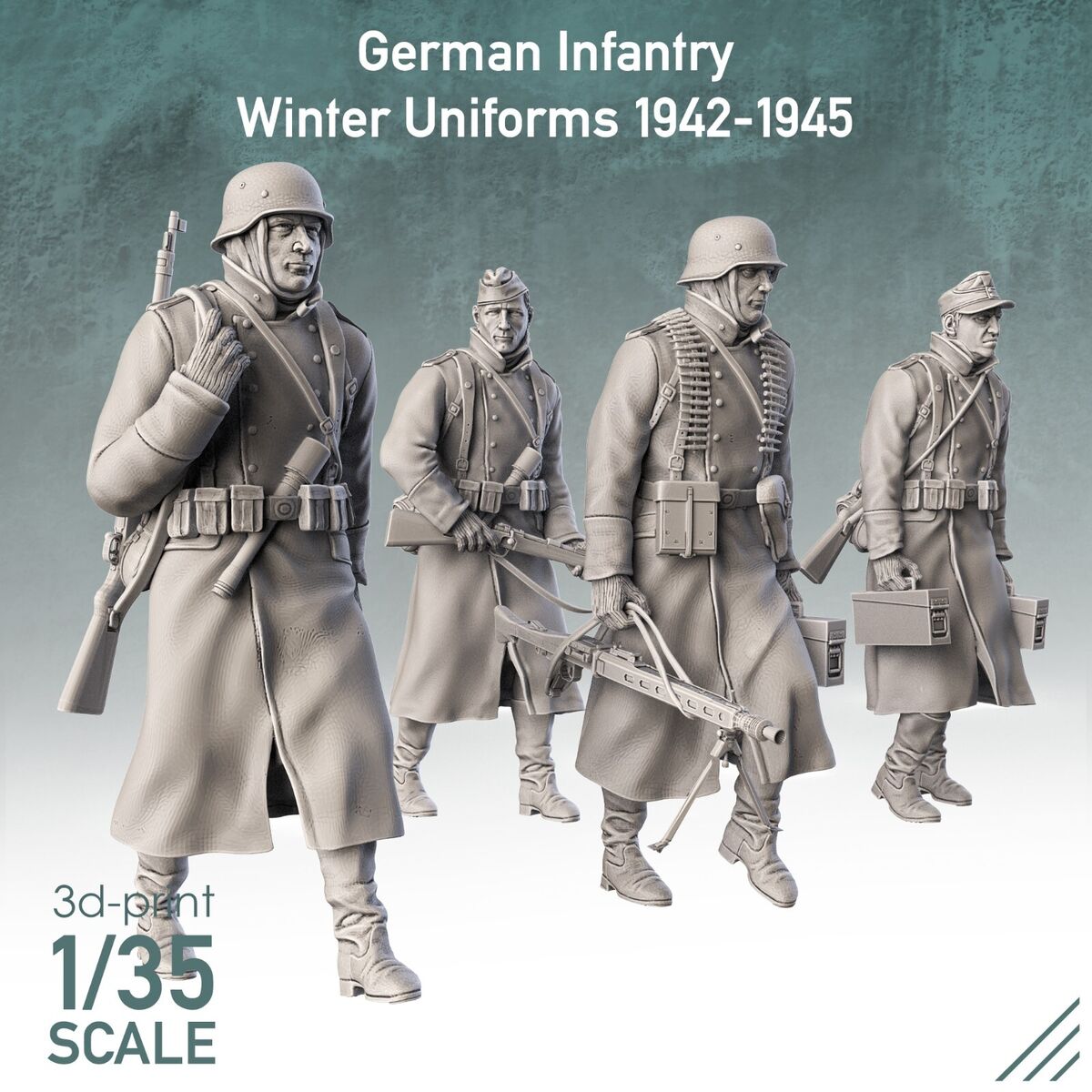 German Infantry - Winter Uniform 1942-1945 (5 pieces)