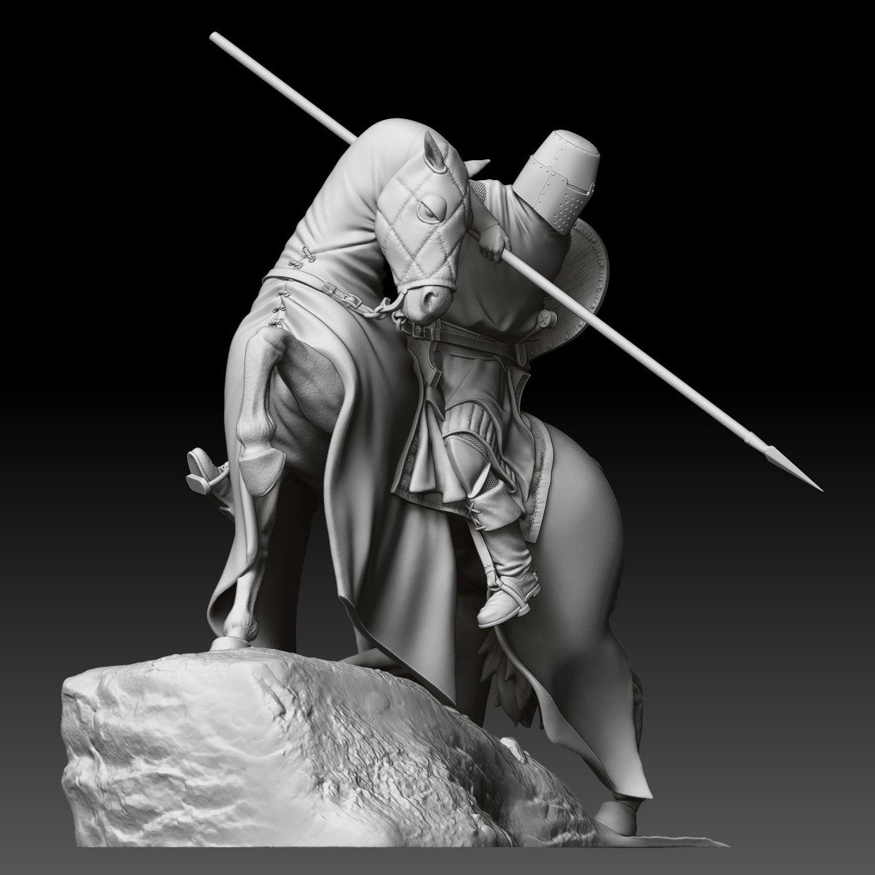 Medieval Knight (54mm)