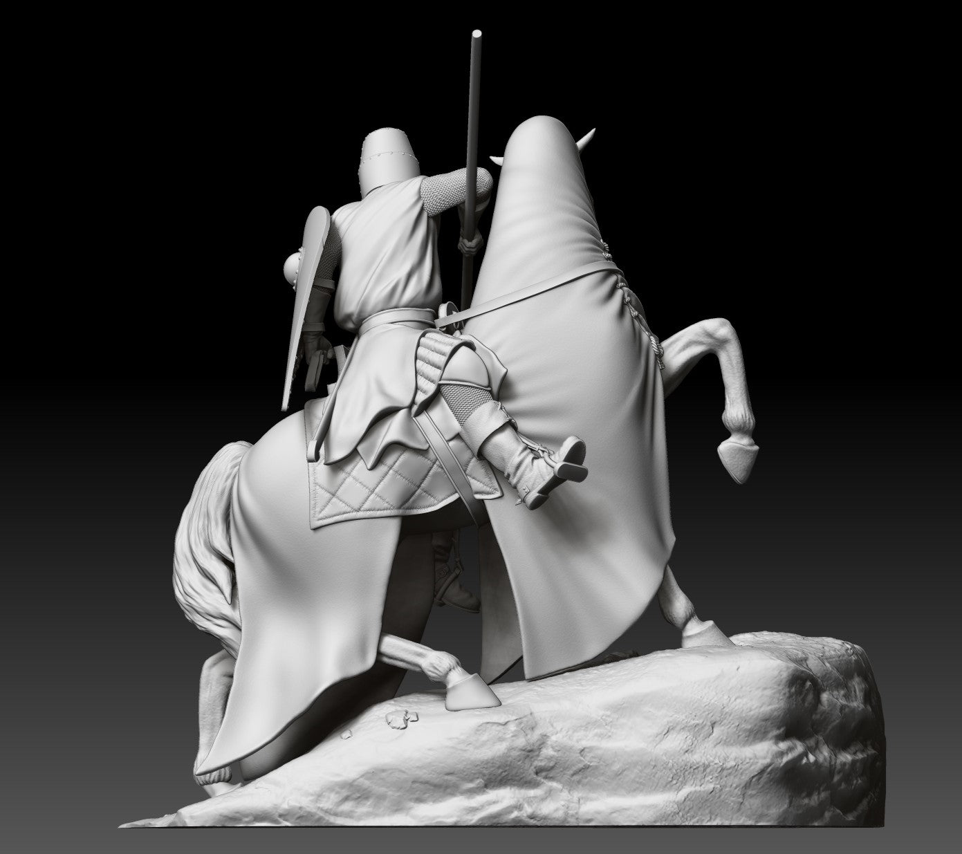 Medieval Knight (54mm)