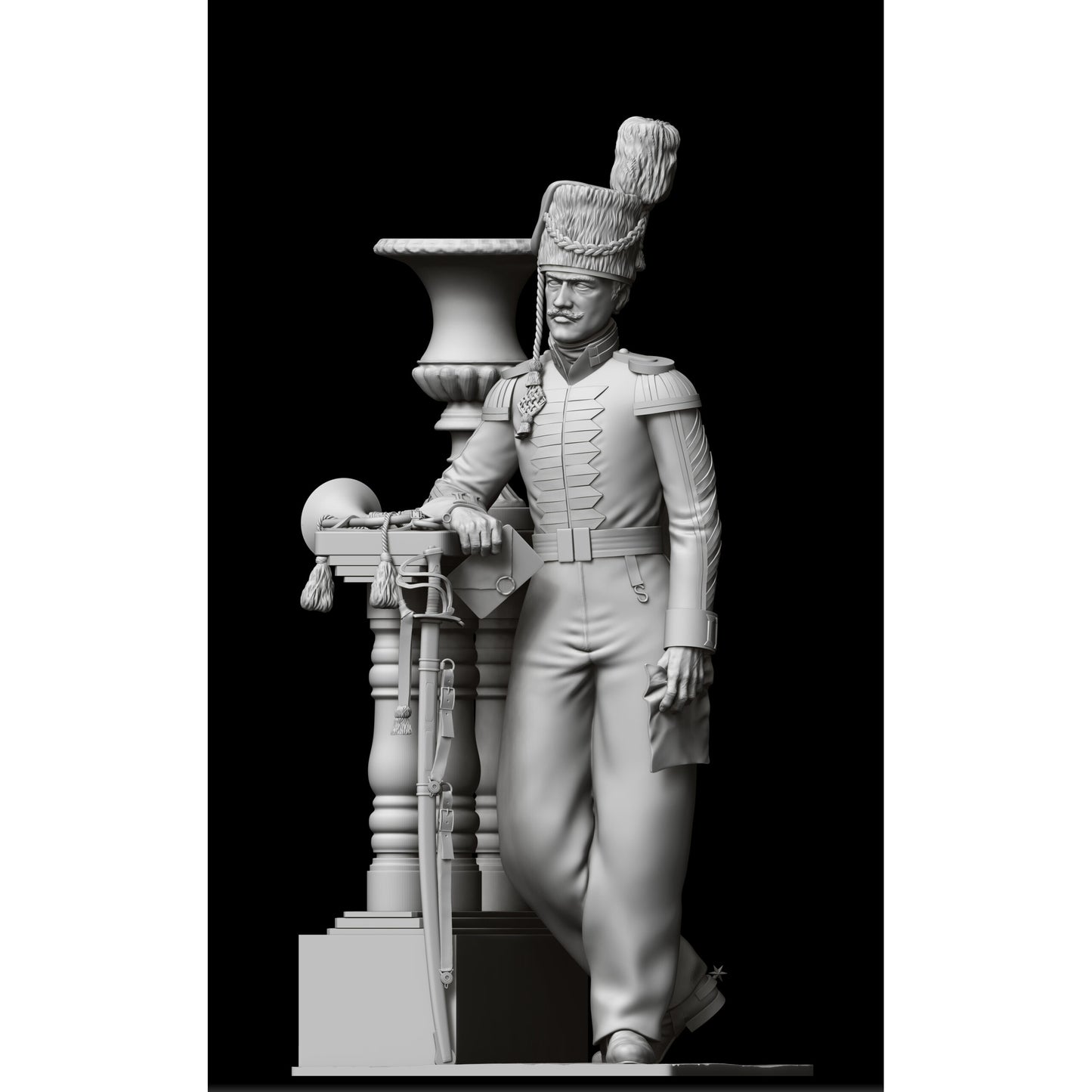 Trombettiere della Guardia Cosacca (54mm)