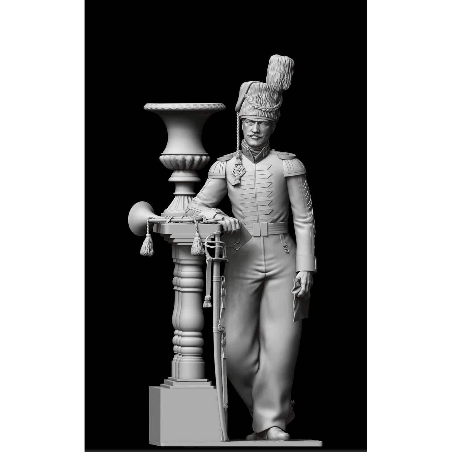Trombettiere della Guardia Cosacca (54mm)