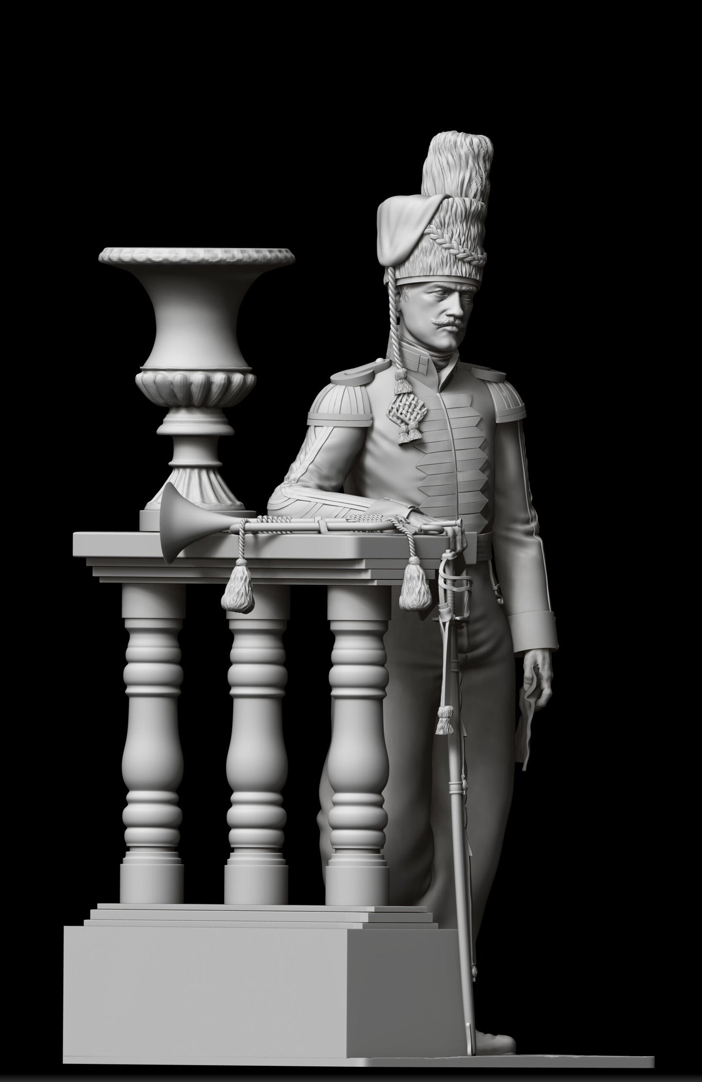 Trombettiere della Guardia Cosacca (54mm)