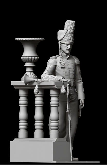 Trombettiere della Guardia Cosacca (54mm)