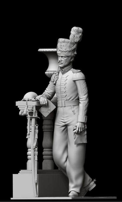 Trombettiere della Guardia Cosacca (54mm)