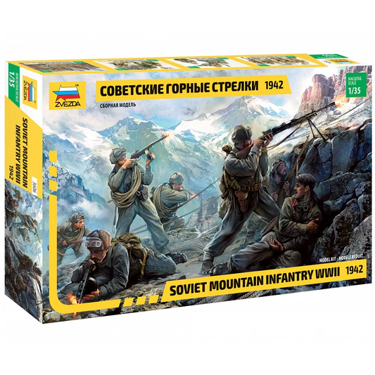 Soviet Mountain Infantry WWII 1942