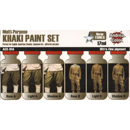 Khaki Paint Set